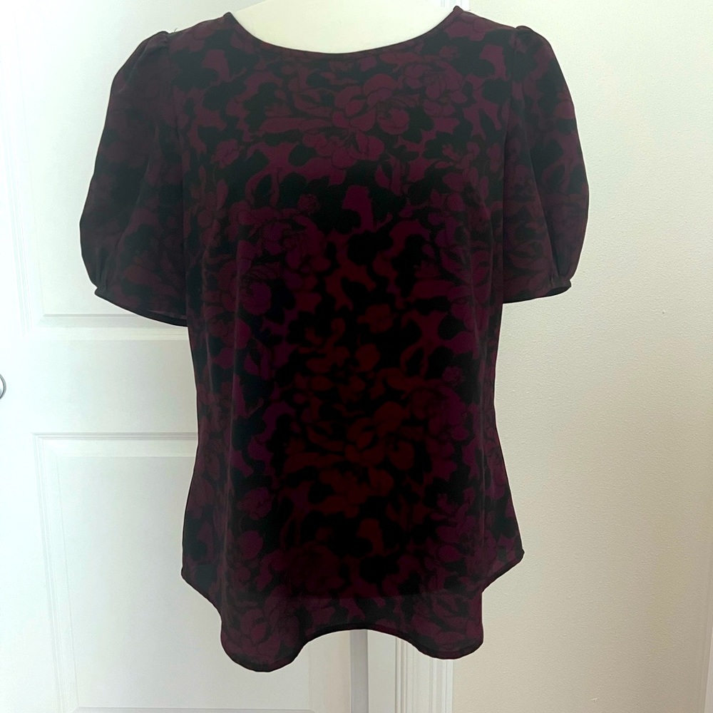LOFT Floral Blouse